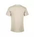 65000 Delta Apparel Adult Short Sleeve 6.0 oz. Tee in Putty back view