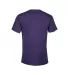 65000 Delta Apparel Adult Short Sleeve 6.0 oz. Tee in Purple back view