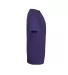 65000 Delta Apparel Adult Short Sleeve 6.0 oz. Tee in Purple side view