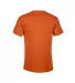 65000 Delta Apparel Adult Short Sleeve 6.0 oz. Tee in Orange back view