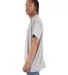 Shaka Wear SHCVC Adult 6.7 oz., Heavyweight CVC T- in Heather grey side view