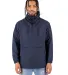 Shaka Wear SHAWJ Men's Windbreaker Jacket in Navy front view
