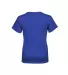 Delta Apparel 65900 Youth Short Sleeve 5.5 oz. Tee in Royal back view