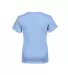 Delta Apparel 65900 Youth Short Sleeve 5.5 oz. Tee in Sky blue back view