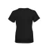 Delta Apparel 65900 Youth Short Sleeve 5.5 oz. Tee in Black back view