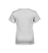 Delta Apparel 65900 Youth Short Sleeve 5.5 oz. Tee in Silver back view