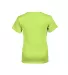 Delta Apparel 65900 Youth Short Sleeve 5.5 oz. Tee in Lime back view