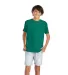 Delta Apparel 65900 Youth Short Sleeve 5.5 oz. Tee in Jade front view