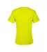 Delta Apparel 65732 Adult Short Sleeve 6.0 oz. Poc in Safety green back view