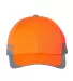Outdoor Cap SAF201 Reflective Cap in Safety orange front view
