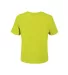 65300 Delta Apparel Juvenile Short Sleeve 5.5 oz.  in Safety green back view
