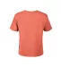 65300 Delta Apparel Juvenile Short Sleeve 5.5 oz.  in Coral heather back view