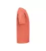65300 Delta Apparel Juvenile Short Sleeve 5.5 oz.  in Coral heather side view