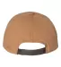 Outdoor Cap HPK100 Weathered Canvas Crown with Con in Duk brown/ brown back view