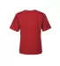 65200 Delta Apparel Toddler Short Sleeve 5.5 oz. T in New red back view