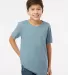 Soft Shirts 402 Youth Organic T-Shirt in Slate front view
