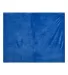 Alpine Fleece 8721 Mink Touch Luxury Blanket in Royal side view