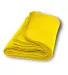 Alpine Fleece 8711 Value Blanket in Yellow front view