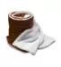 Alpine Fleece 8726 Oversized Mink Sherpa Blanket in Chocolate front view