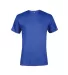 Delta Apparel 19500 Unisex Adult Short Sleeve 5.5  in Royal front view