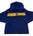 Stilo Apparel 211119HJBL Matching Zip Hoodie Wholes in Blue Front front view