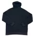 Stilo Apparel 211119HJBK Matching Zip Hoodie Wholes in Black Back back view