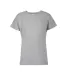 Delta Apparel 1300 Girls Semi-Sheer Cap Sleeve 3.3 in Athletic heather front view