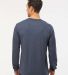 Kastlfel 2016 Unisex RecycledSoft™ Long Sleeve T in Midnight blue back view