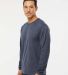 Kastlfel 2016 Unisex RecycledSoft™ Long Sleeve T in Midnight blue side view