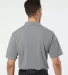 Paragon 100 Saratoga Performance Mini Mesh Polo in Heather grey back view
