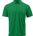 Paragon 100 Saratoga Performance Mini Mesh Polo in Kelly front view