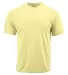 Paragon 200 Islander Performance T-Shirt in Pale yellow front view