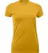Paragon 204 Women's Islander Performance T-Shirt in Gold front view