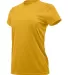 Paragon 204 Women's Islander Performance T-Shirt in Gold side view