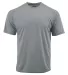 Paragon 208Y Youth Islander Performance T-Shirt in Medium grey front view