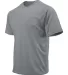 Paragon 208Y Youth Islander Performance T-Shirt in Medium grey side view