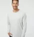 Paragon 210 Long Islander Performance Long Sleeve  in Aluminum front view