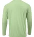 Paragon 210 Long Islander Performance Long Sleeve  in Neon lime back view