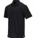 Paragon 150 Memphis Sueded Polo in Black side view