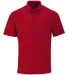 Paragon 150 Memphis Sueded Polo in Red front view