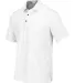 Paragon 150 Memphis Sueded Polo in White side view