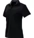 Paragon 151 Women's Memphis Sueded Polo in Black side view