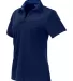 Paragon 151 Women's Memphis Sueded Polo in Navy side view