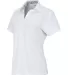 Paragon 151 Women's Memphis Sueded Polo in White side view