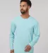 Paragon 222 Aruba Extreme Performance Long Sleeve  in Aqua blue front view