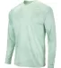 Paragon 228 Cabo Camo Performance Long Sleeve T-Sh in Mint green side view