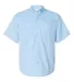 Paragon 700 Hatteras Performance Short Sleeve Fish in Blue mist front view