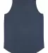 LA T 3592 Ladies' Relaxed Tank in Denim back view