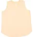 LA T 3892 Ladies' Curvy Relaxed Tank in Peachy front view
