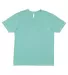 LA T 6902 Adult Vintage Wash T-Shirt in Washed saltwater front view